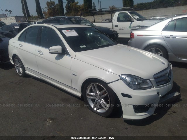 MERCEDES-BENZ C-CLASS 2012 wddgf4hb5cr210531