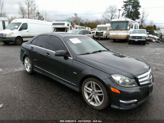 MERCEDES-BENZ C-CLASS 2012 wddgf4hb5cr214255