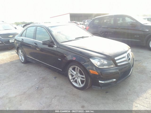 MERCEDES-BENZ C-CLASS 2012 wddgf4hb5cr215602