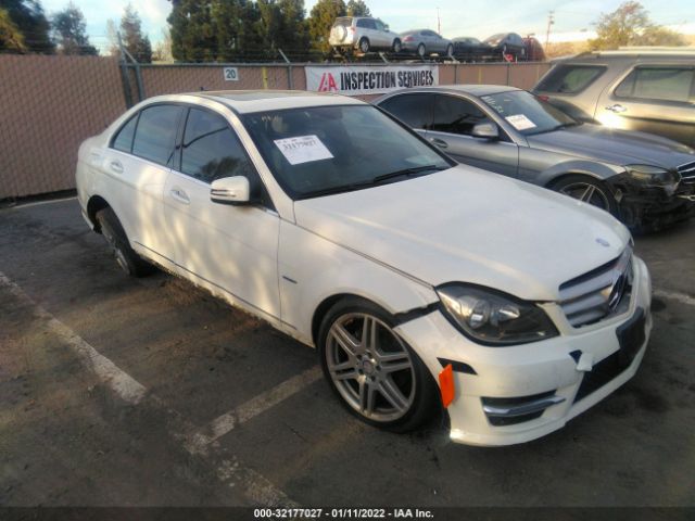 MERCEDES-BENZ C-CLASS 2012 wddgf4hb5cr217544