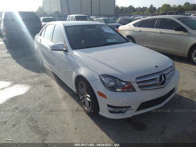 MERCEDES-BENZ C-CLASS 2012 wddgf4hb5cr218080