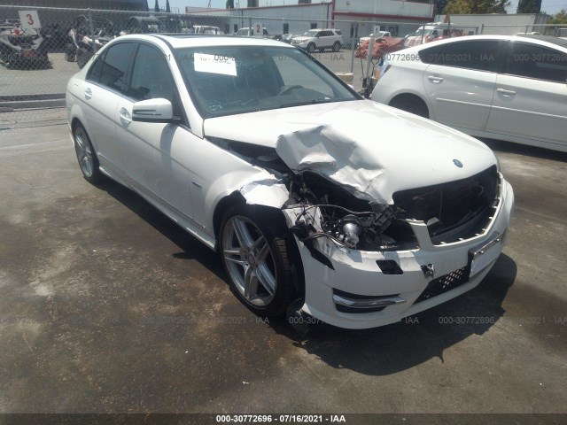 MERCEDES-BENZ C-CLASS 2012 wddgf4hb5cr218757