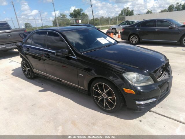 MERCEDES-BENZ C-CLASS 2012 wddgf4hb5cr222808