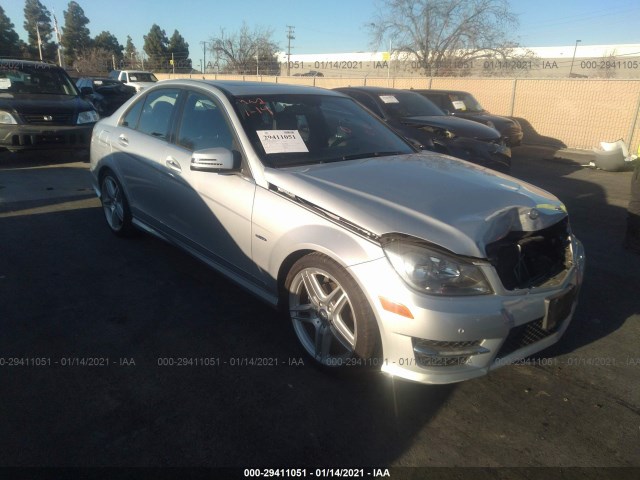 MERCEDES-BENZ C-CLASS 2012 wddgf4hb5cr223344