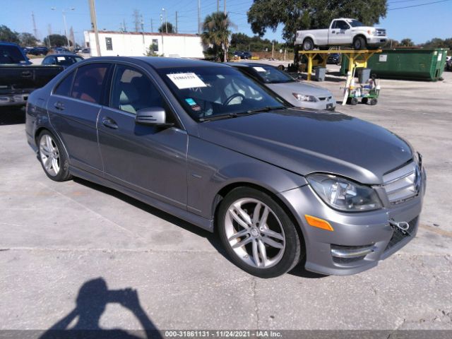 MERCEDES-BENZ C-CLASS 2012 wddgf4hb5cr235834