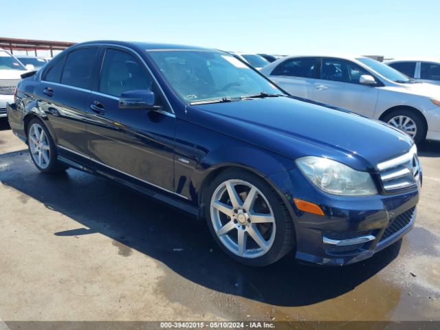 MERCEDES-BENZ C 2012 wddgf4hb5cr237115