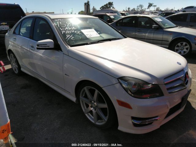 MERCEDES-BENZ C-CLASS 2012 wddgf4hb5cr237292