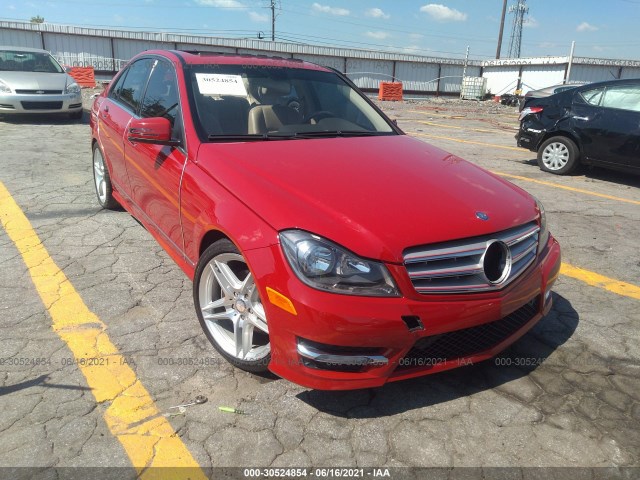 MERCEDES-BENZ C-CLASS 2013 wddgf4hb5da785356