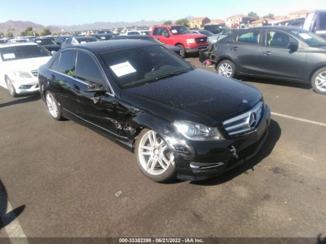 MERCEDES-BENZ C-CLASS 2013 wddgf4hb5da787401