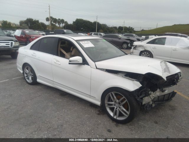 MERCEDES-BENZ C-CLASS 2013 wddgf4hb5da805198