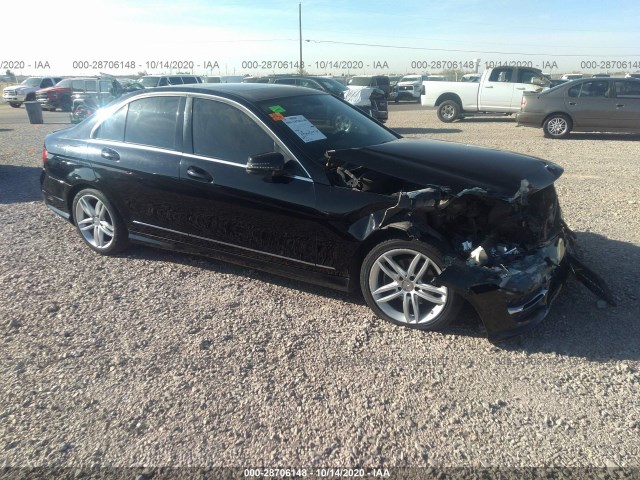 MERCEDES-BENZ C-CLASS 2013 wddgf4hb5da855132