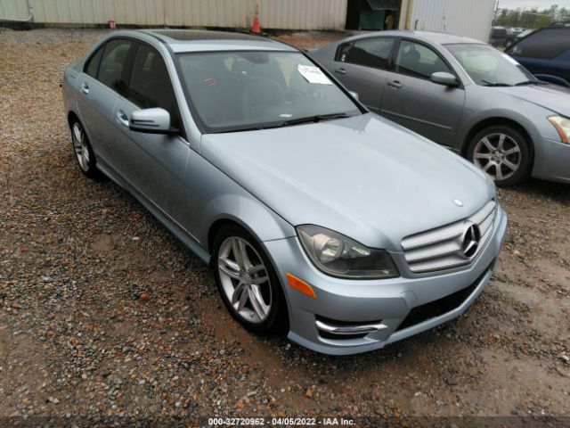 MERCEDES-BENZ C-CLASS 2013 wddgf4hb5dr262078