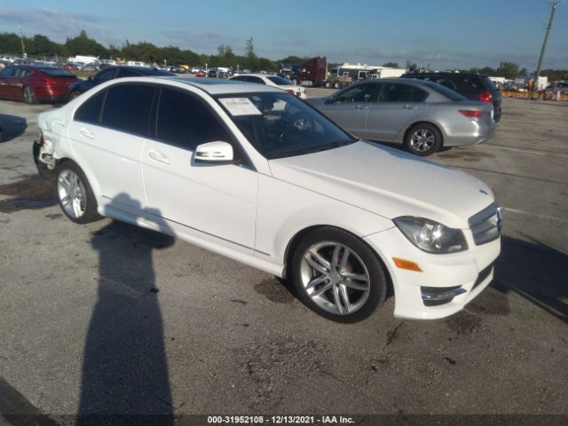 MERCEDES-BENZ C-CLASS 2013 wddgf4hb5dr268737