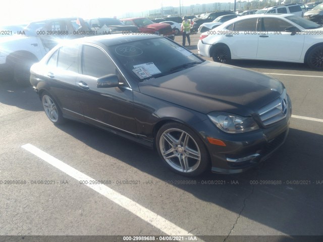 MERCEDES-BENZ C-CLASS 2013 wddgf4hb5dr270925