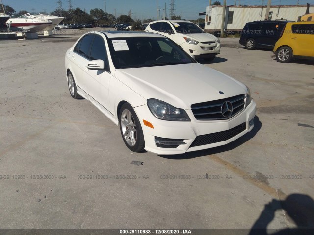 MERCEDES-BENZ C-CLASS 2014 wddgf4hb5ea933247