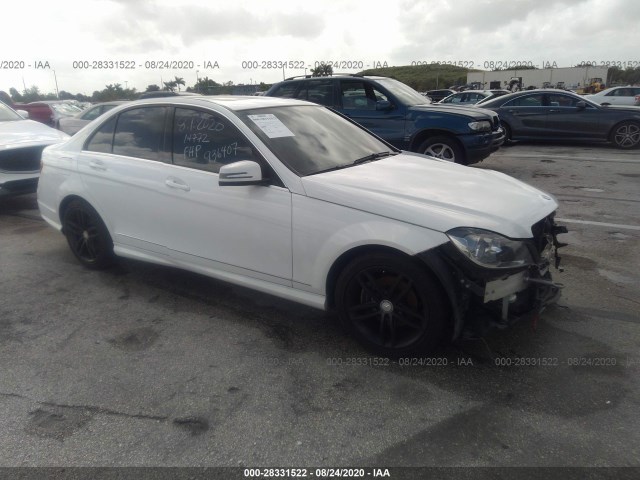 MERCEDES-BENZ C-CLASS 2014 wddgf4hb5ea936407