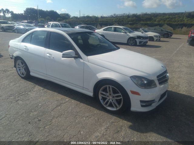 MERCEDES-BENZ C-CLASS 2014 wddgf4hb5ea944328