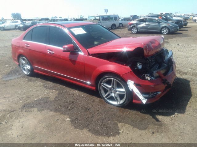 MERCEDES-BENZ C-CLASS 2014 wddgf4hb5eg158655