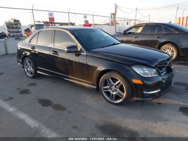 MERCEDES-BENZ C-CLASS 2014 wddgf4hb5eg196631