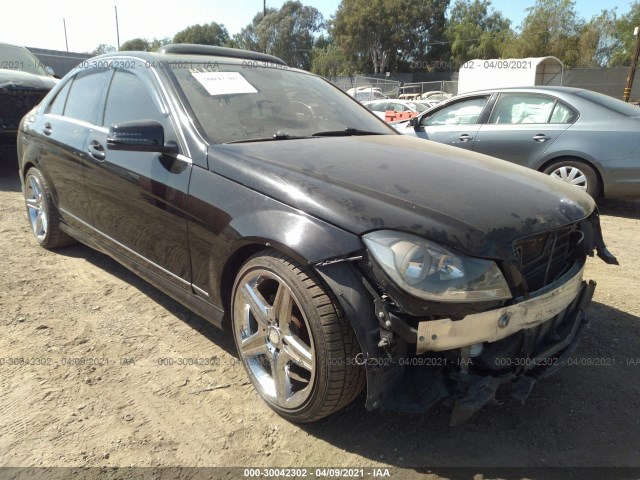 MERCEDES-BENZ C-CLASS 2014 wddgf4hb5eg200550