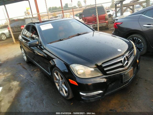 MERCEDES-BENZ C-CLASS 2014 wddgf4hb5eg243236