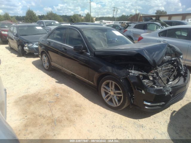 MERCEDES-BENZ C-CLASS 2014 wddgf4hb5er307019