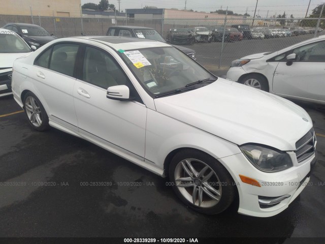 MERCEDES-BENZ C-CLASS 2014 wddgf4hb5er319137