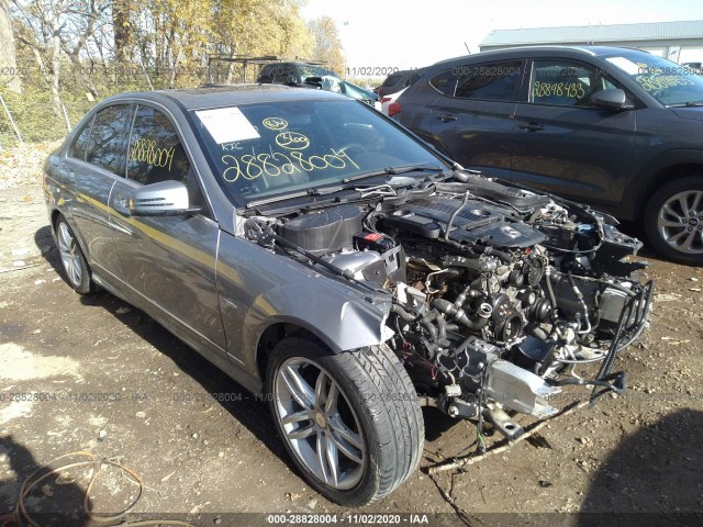 MERCEDES-BENZ C-CLASS 2012 wddgf4hb6ca603548