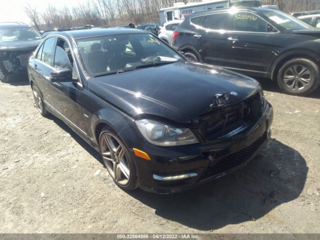 MERCEDES-BENZ C-CLASS 2012 wddgf4hb6ca605137