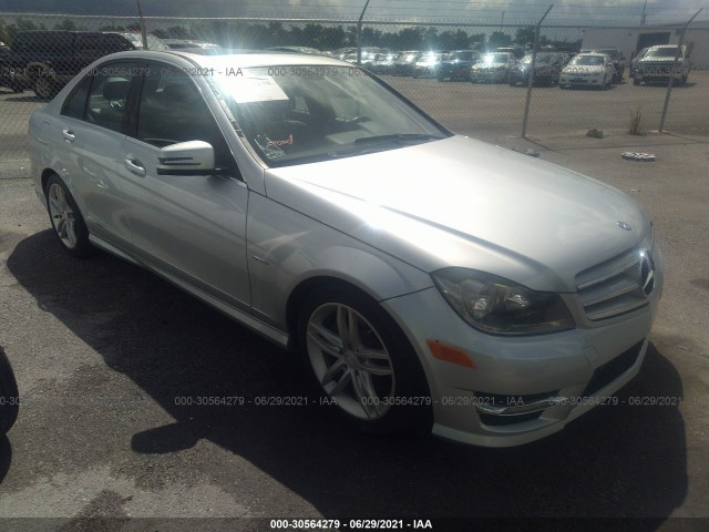 MERCEDES-BENZ C-CLASS 2012 wddgf4hb6ca606126