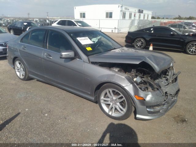 MERCEDES-BENZ C-CLASS 2012 wddgf4hb6ca610872