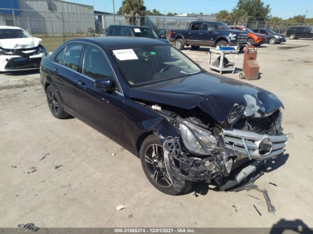 MERCEDES-BENZ C-CLASS 2012 wddgf4hb6ca619216