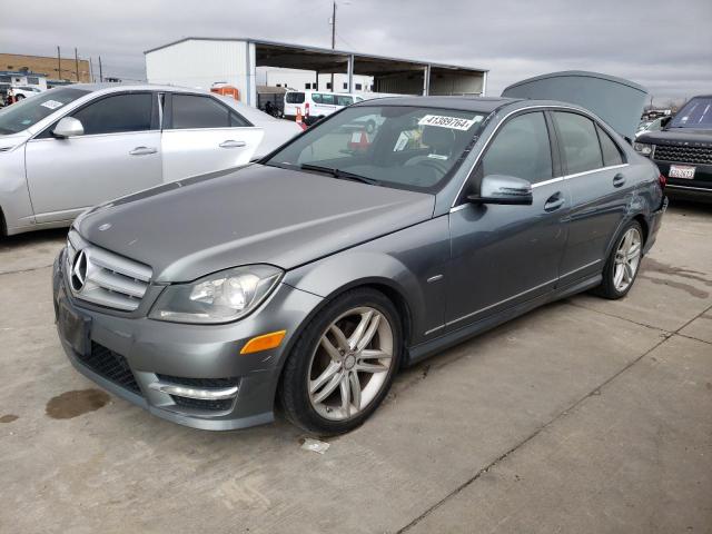 MERCEDES-BENZ C-CLASS 2012 wddgf4hb6ca620625