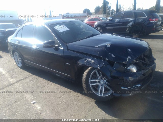 MERCEDES-BENZ C-CLASS 2012 wddgf4hb6ca620916