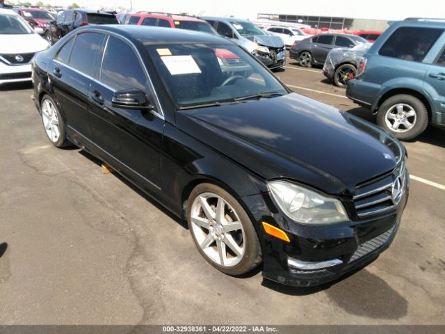 MERCEDES-BENZ C-CLASS 2012 wddgf4hb6ca628157