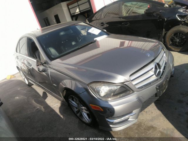 MERCEDES-BENZ C-CLASS 2012 wddgf4hb6ca629857