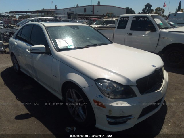 MERCEDES-BENZ C-CLASS 2012 wddgf4hb6ca633732