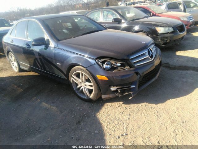 MERCEDES-BENZ C-CLASS 2012 wddgf4hb6ca641183