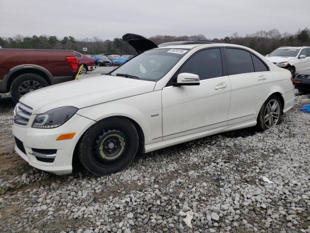 MERCEDES-BENZ C-CLASS 2012 wddgf4hb6ca652345