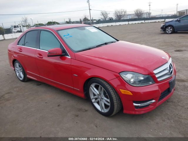 MERCEDES-BENZ C 250 2012 wddgf4hb6ca670733