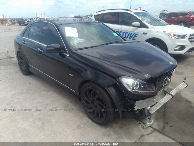 MERCEDES-BENZ C-CLASS 2012 wddgf4hb6ca675351