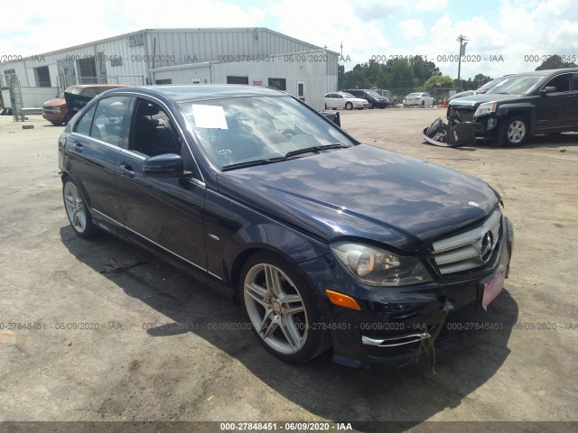 MERCEDES-BENZ C-CLASS 2012 wddgf4hb6cr179399