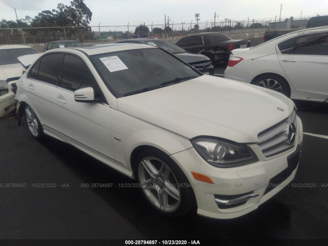 MERCEDES-BENZ C-CLASS 2012 wddgf4hb6cr196543