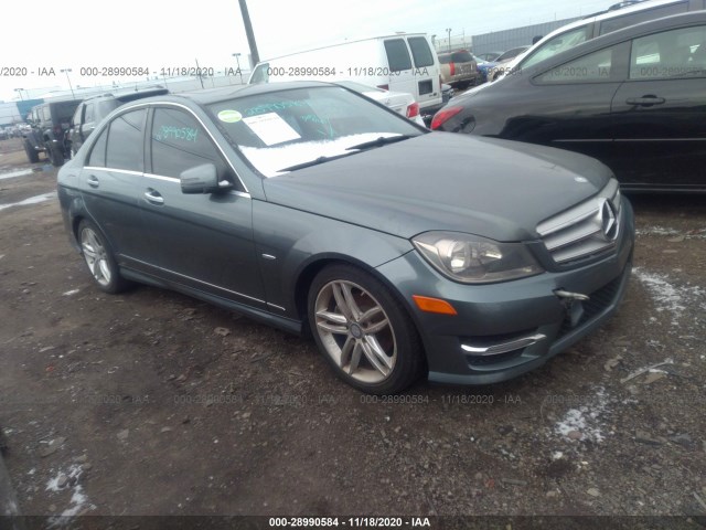 MERCEDES-BENZ C-CLASS 2012 wddgf4hb6cr200817