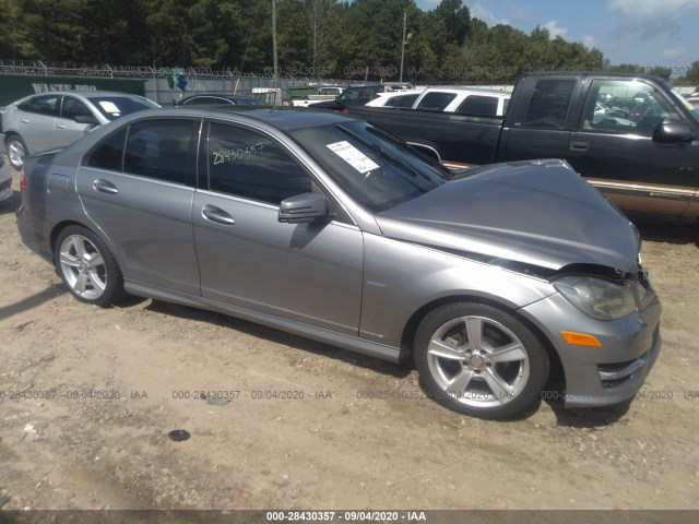 MERCEDES-BENZ C-CLASS 2012 wddgf4hb6cr201000