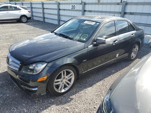 MERCEDES-BENZ C-CLASS 2012 wddgf4hb6cr206598