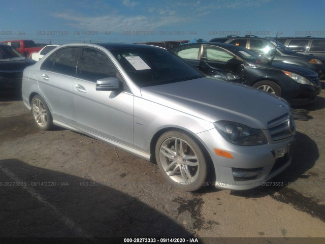 MERCEDES-BENZ C-CLASS 2012 wddgf4hb6cr207055