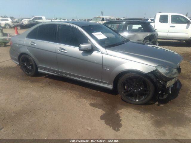 MERCEDES-BENZ C-CLASS 2012 wddgf4hb6cr209467