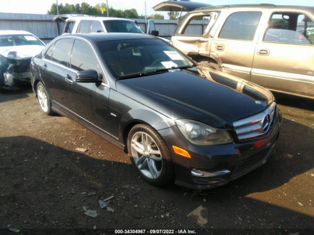 MERCEDES-BENZ C-CLASS 2012 wddgf4hb6cr211767