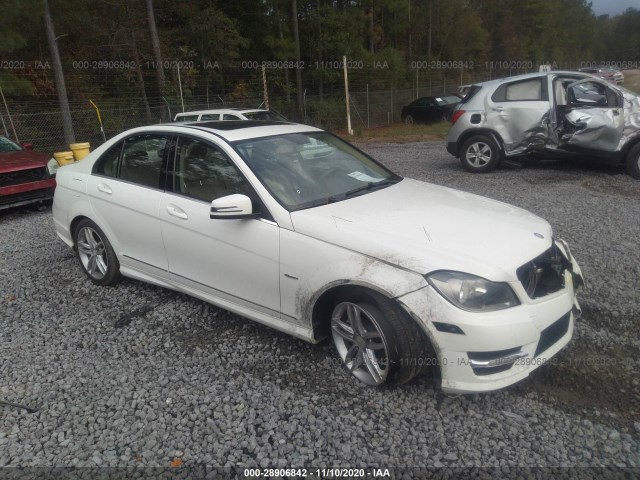 MERCEDES-BENZ C-CLASS 2012 wddgf4hb6cr213325